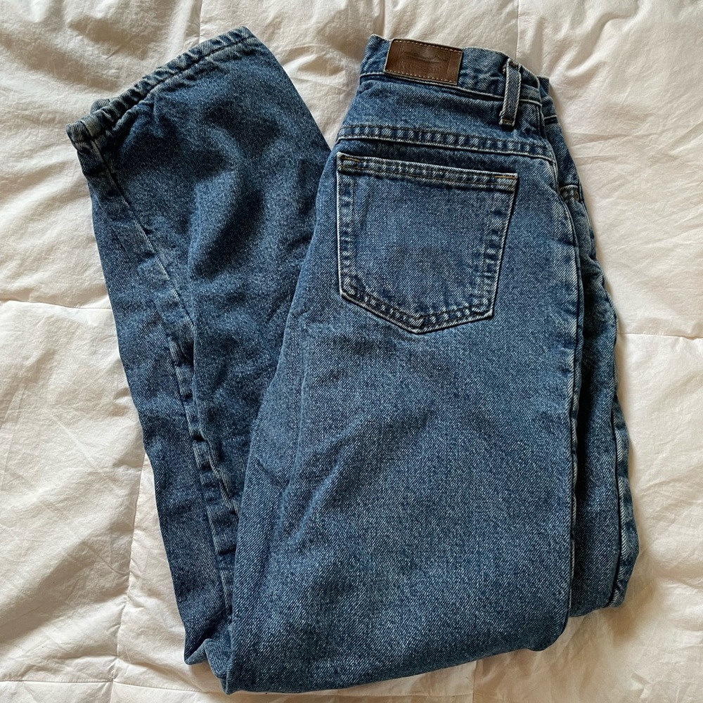 L.L. Bean Classic Blue Straight Leg Women's Jeans